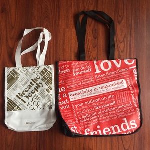 LULULEMON 2 Paper Bags